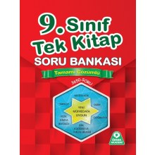 9. Sınıf Tek Kitap Tamamı Çözümlü Soru Bankası Örnek Akademi
