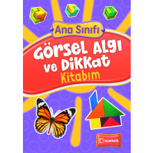 Ana Sınıfı Görsel Algı ve Dikkat Kitabım Uçanbalık Eğitim