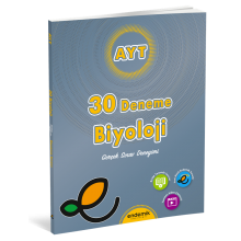 AYT Biyoloji 30 Deneme Endemik Yayınları