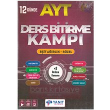 AYT Ders Bitirme Kampı Eşit-Ağırlık Sözel Yanıt Yayınları