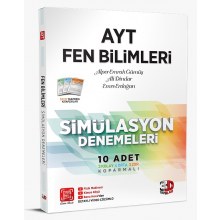 AYT Fen Bilimleri Simülasyon Denemeleri 3D Yayınları