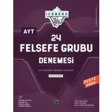 AYT Iceberg Felsefe 24 Deneme Okyanus Yayınları