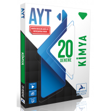 AYT Kimya 20 Deneme Paraf Yayınları