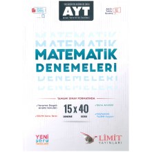 AYT Matematik Denemeleri Limit Yayınları