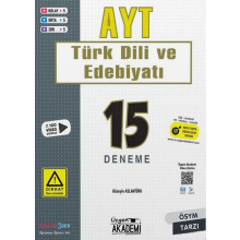 AYT Türk Dili ve Edebiyatı 15 Deneme Üçgen Akademi