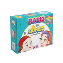 Barış ile Güneş Eğitim Seti 5 - 6 Yaş Pembe Patikler