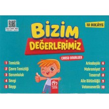 Bizim Değerlerimiz Hikaye Seti 10 Kitap Model Çocuk