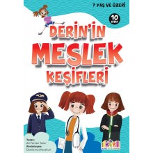 Derin'in Meslek Keşifleri Hikaye Seti 10 Kitap Kaliteli Eğitim
