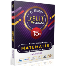 Elit Karma 6. Sınıf Matematik 15 Branş Deneme