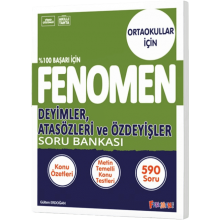 Fenomen Deyimler, Atasözleri ve Özdeyişler Soru Bankası Fenomen Okul