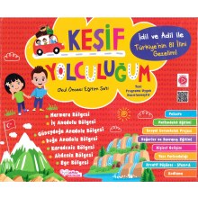 Keşif Yolculuğum Eğitim Seti 5 - 6 Yaş Pembe Patikler