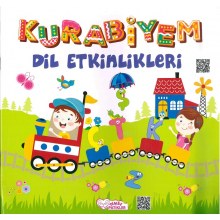 Kurabiyem Dil Etkinlikleri 3-4 Yaş Pembe Patikler