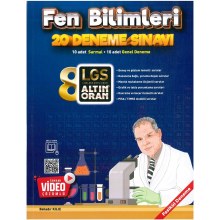 LGS Altın Oran Fen Bilimleri 20 Deneme Sınavı Borealis Yayıncılık