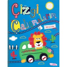 Okul Öncesi Çizgi Çalışmaları Pembe Patikler