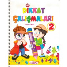 Okul Öncesi Dikkat Çalışmaları 2 Pembe Patikler