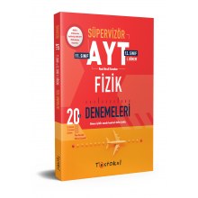 Süpervizör AYT Fizik Denemeleri 20li Test Okul Yayınları