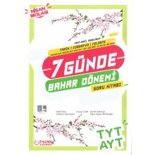TYT-AYT Sözel 7 Günde Bahar Dönemi Soru Kitabı Palme Yayınları
