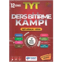 TYT Ders Bitirme Kampı Eşit-Ağırlık Sözel Yanıt Yayınları