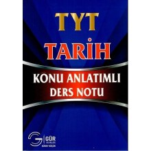 TYT Tarih Konu Anlatımlı Ders Notu Gür Yayınları