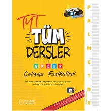 TYT Tüm Dersler Aylık Soru Fasikülleri Palme Yayınları