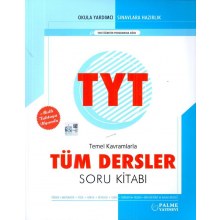 TYT Tüm Dersler Soru Kitabı Palme Yayınları