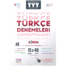 TYT Türkçe Denemeleri Limit Yayınları
