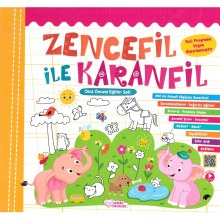 Zencefil ile Karanfil Eğitim Seti 4 - 5 Yaş Pembe Patikler
