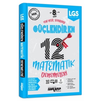 8. Sınıf LGS Güçlendiren Matematik Denemeleri Ankara Yayıncılık