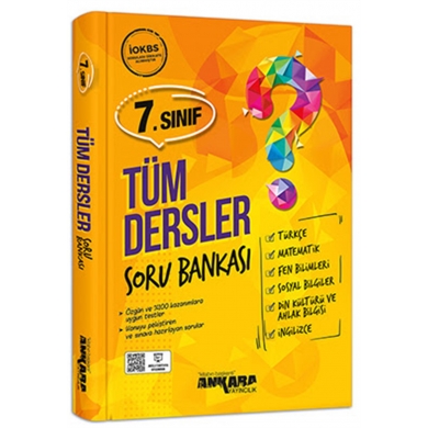 7. Sınıf Tüm Dersler Soru Bankası Ankara Yayıncılık