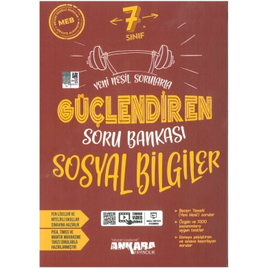 7. Sınıf Sosyal Bilgiler Güçlendiren Soru Bankası Ankara Yayıncılık