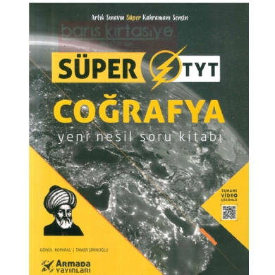 Süper TYT Coğrafya Yeni Nesil Soru Kitabı Armada Yayınları