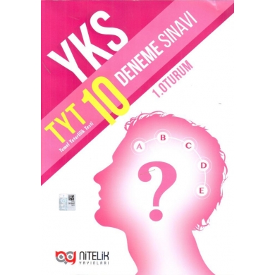 YKS 1. Oturum TYT 10 Genel Deneme Sınavı Nitelik Yayınları
