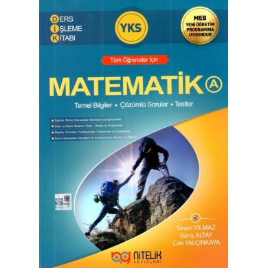 YKS Matematik A Ders İşleme Kitabı Nitelik Yayınları