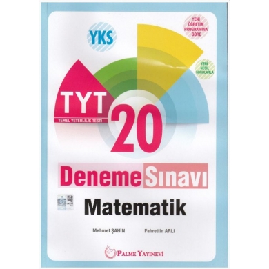 TYT Matematik 20 Deneme Sınavı Palme Yayınları