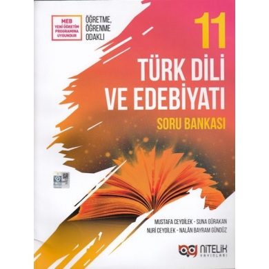 11. Sınıf Türk Dili ve Edebiyatı Soru Bankası Nitelik Yayınları