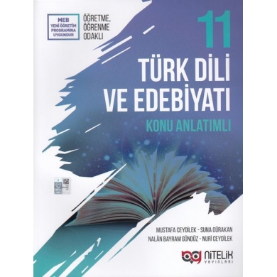 11. Sınıf Türk Dili ve Edebiyatı Konu Anlatımlı Nitelik Yayınları