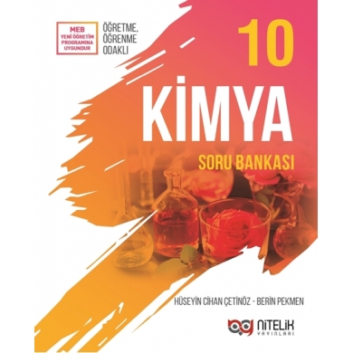 10. Sınıf Kimya Soru Bankası Nitelik Yayınları