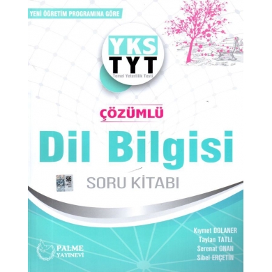 TYT Dil Bilgisi Çözümlü Soru Kitabı Palme Yayınları