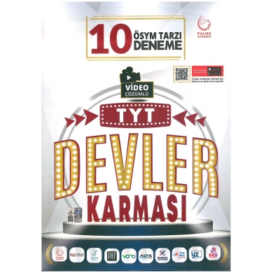 Devler Karması TYT 10 Deneme Sınavı Palme Yayınları