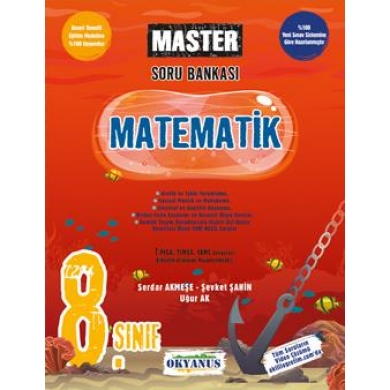8. Sınıf Matematik Master Soru Bankası Okyanus Yayınları