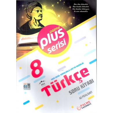 8. Sınıf Plus Serisi Türkçe Soru Kitabı Palme Yayınları