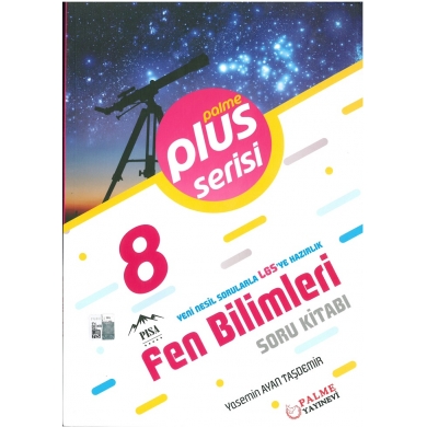 8. Sınıf Plus Serisi Fen Bilimleri Soru Kitabı Palme Yayınları