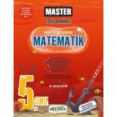 5. Sınıf Matematik Master Soru Bankası Okyanus Yayınları