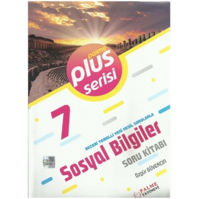 7.Sınıf Sosyal Bilgiler Plus Serisi Soru Kitabı Palme Yayınları