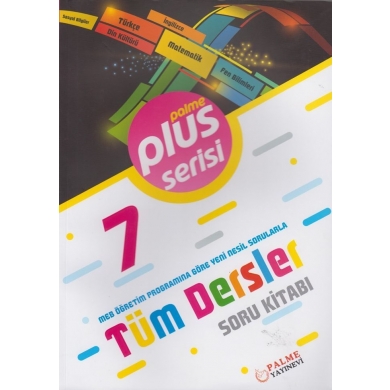 7.Sınıf Plus Serisi Tüm Dersler Soru Kitabı Palme Yayınları