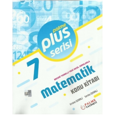 7.Sınıf Matematik Plus Serisi Konu Kitabı Palme Yayınları