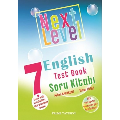 7. Sınıf Next Level English Test Book Soru Kitabı Palme Yayınları