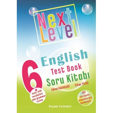 6.Sınıf Next Level İngilizce Soru Kitabı Palme Yayınları