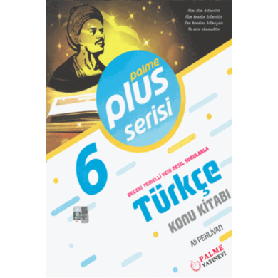 6.Sınıf  Plus Serisi Türkçe Konu Kitabı Palme Yayınları