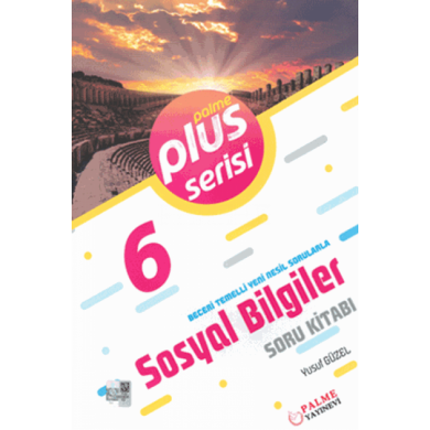 6.Sınıf  Plus Serisi Sosyal Bilgiler Soru Kitabı Palme Yayınları